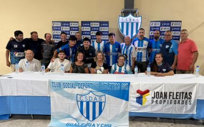 Atlético Sur Gualeguaychú presentó sus camisetas